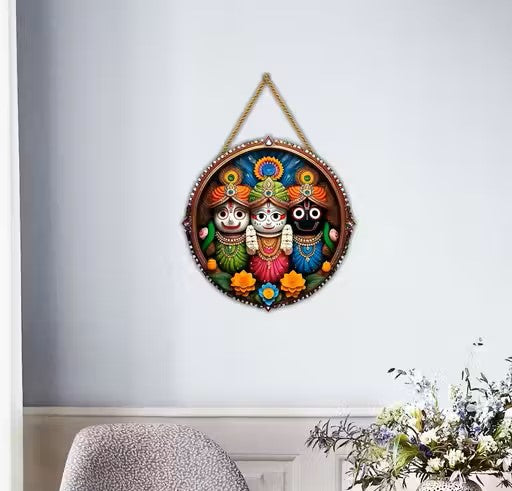 Jagannath Spiritual Wall Hanging