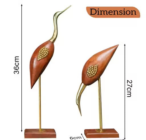 Premium Swan Pair Fantasy Showpiece,