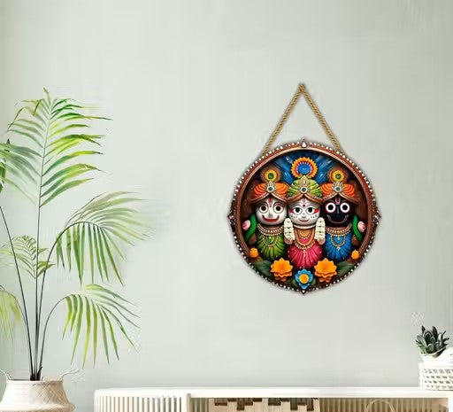 Jagannath Spiritual Wall Hanging
