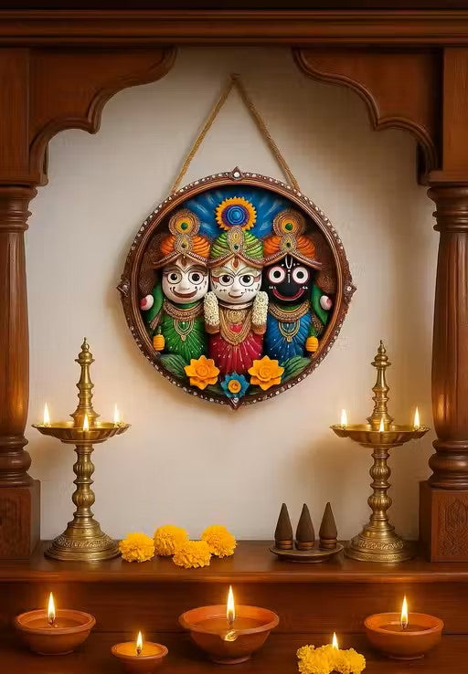 Jagannath Spiritual Wall Hanging